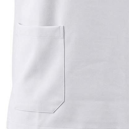 Blusa Scrub Pijama Cirúrgico Masculino Branco