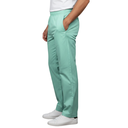Calça Scrub Pijama Cirúrgico Masculino Verde Água