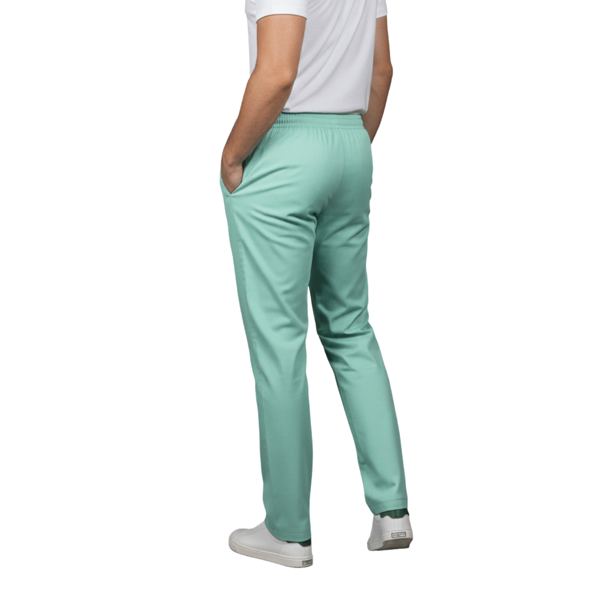 Calça Scrub Pijama Cirúrgico Masculino Verde Água