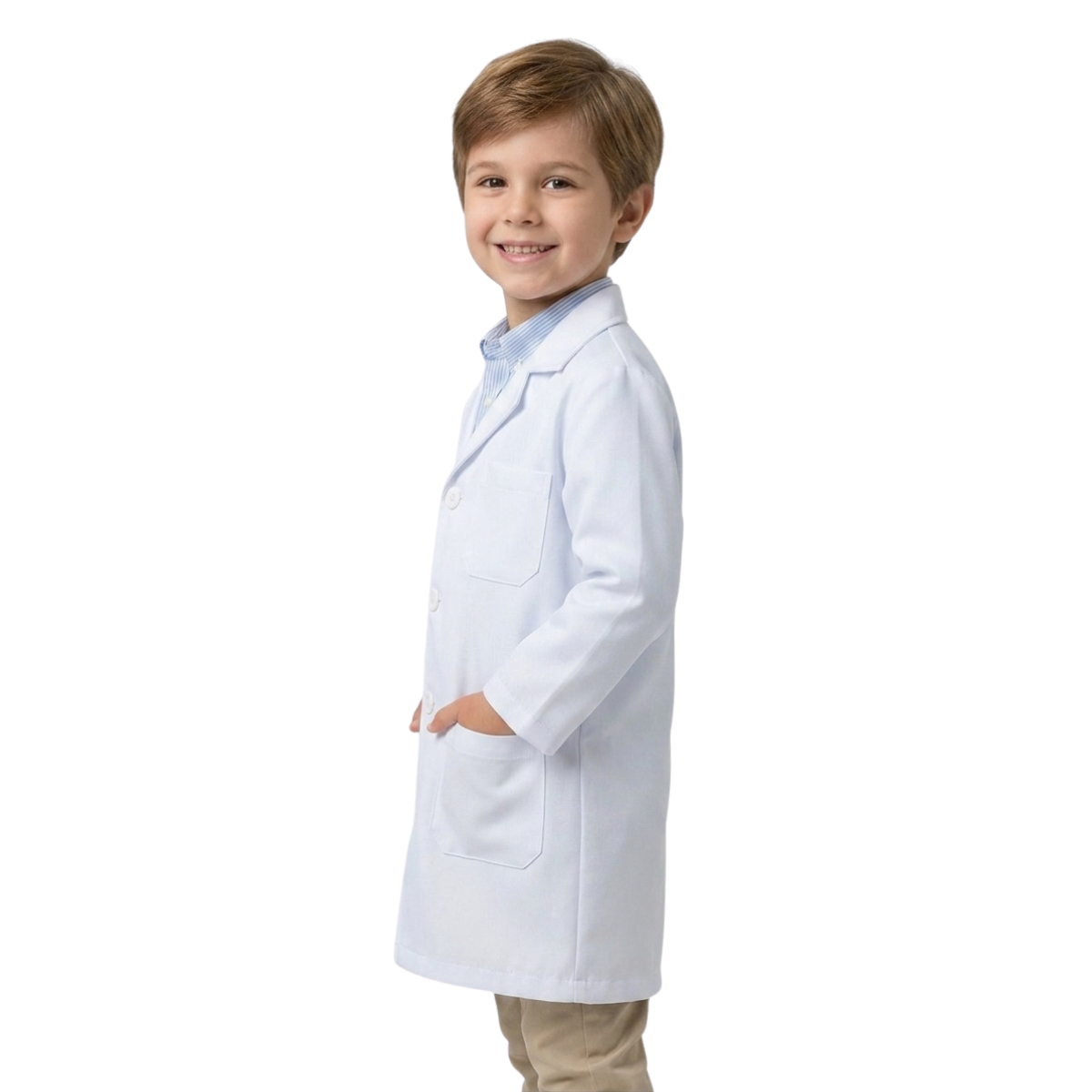 Jaleco Infantil Unissex Branco