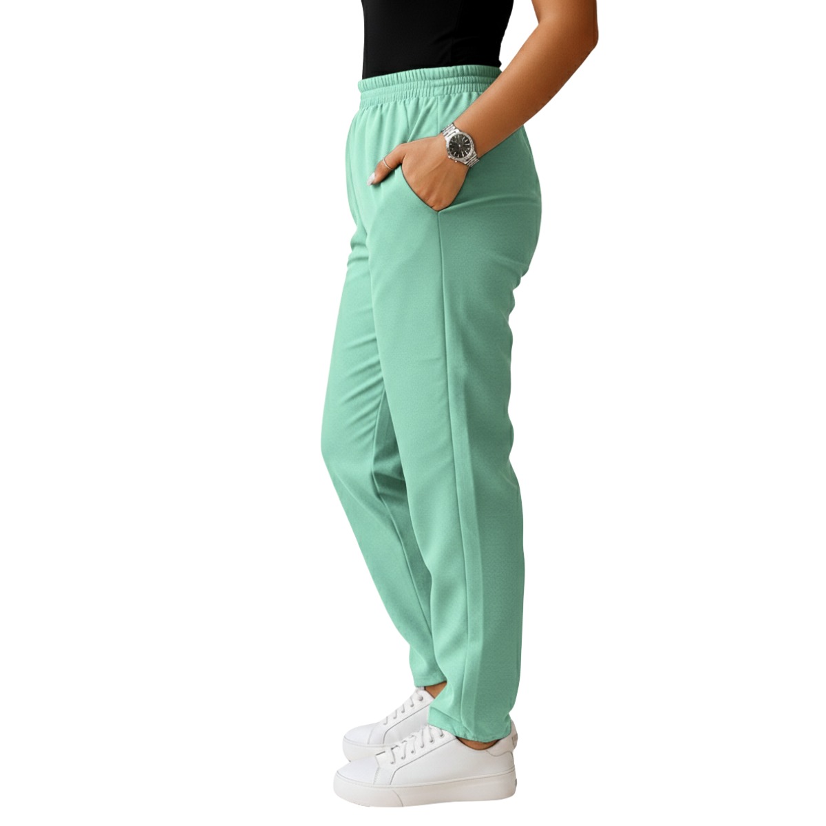Calça Scrub Pijama Cirúrgico Feminino Verde Água