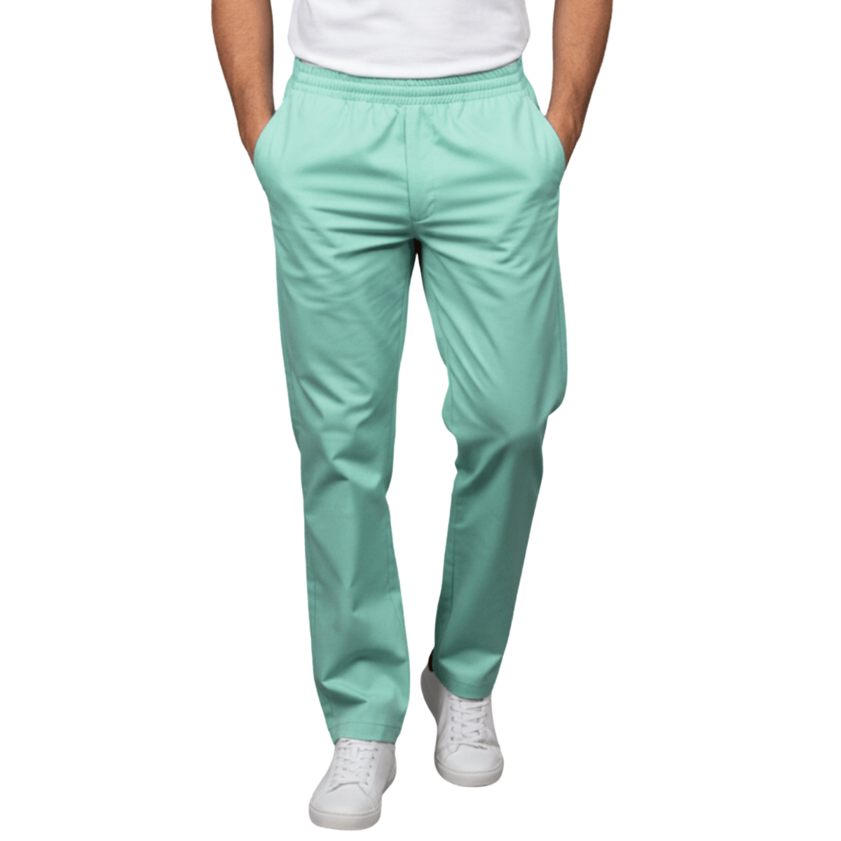 Calça Scrub Pijama Cirúrgico Masculino Verde Água
