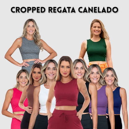 Cropped Regata Canelado