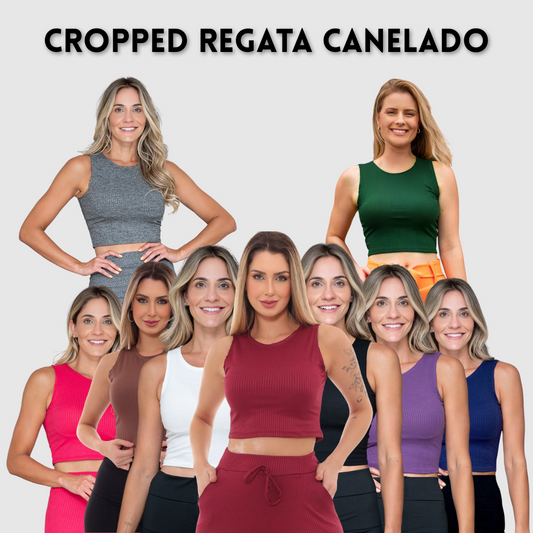 Cropped Regata Canelado