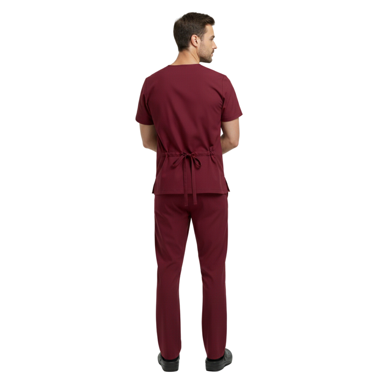 Scrub Pijama Cirúrgico Masculino Bordô