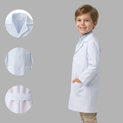 Jaleco Infantil Unissex Branco