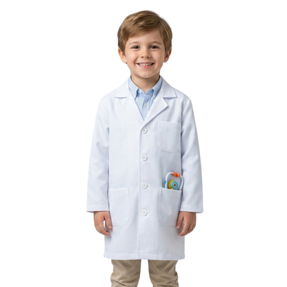Jaleco Infantil Unissex Branco