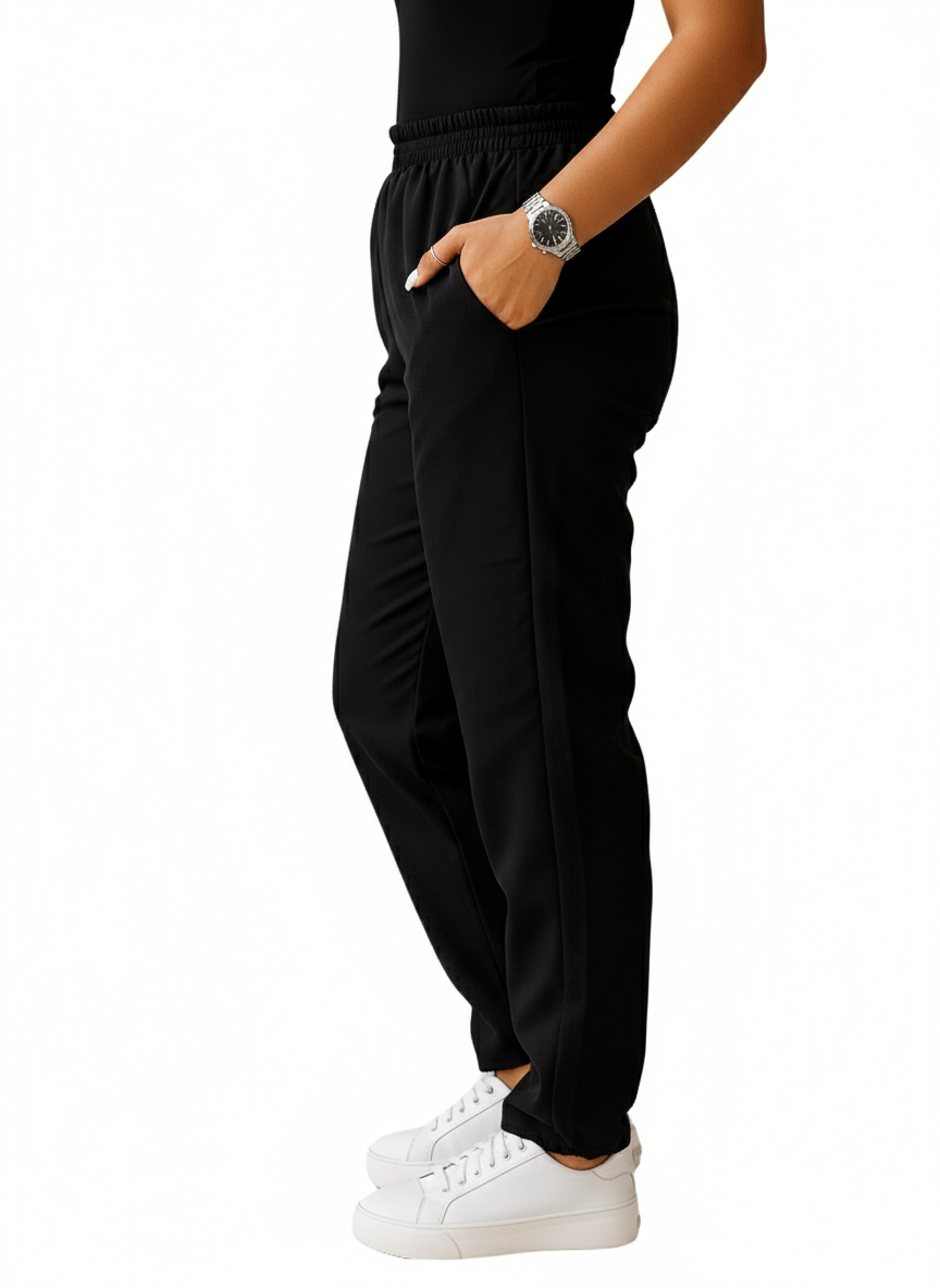 Calça Scrub Pijama Cirúrgico Feminino Preto
