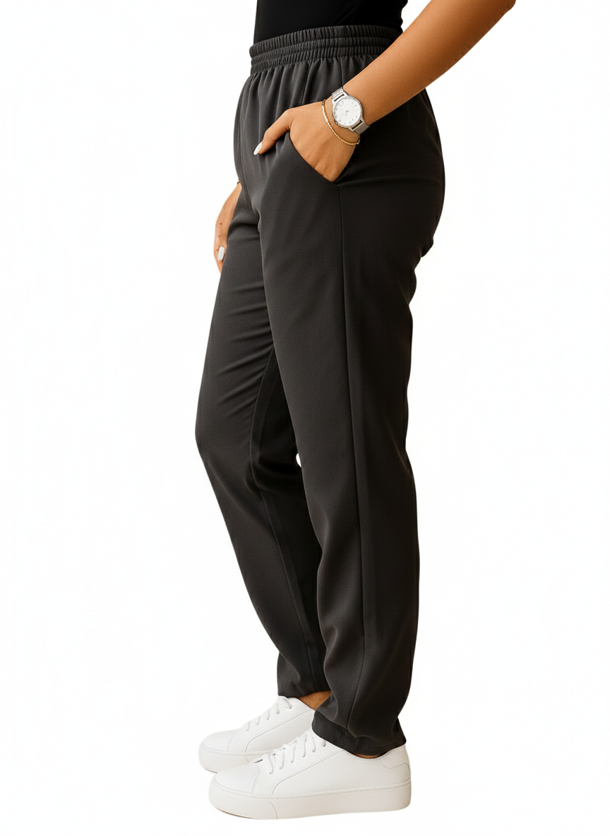 Calça Scrub Pijama Cirúrgico Feminino Cinza