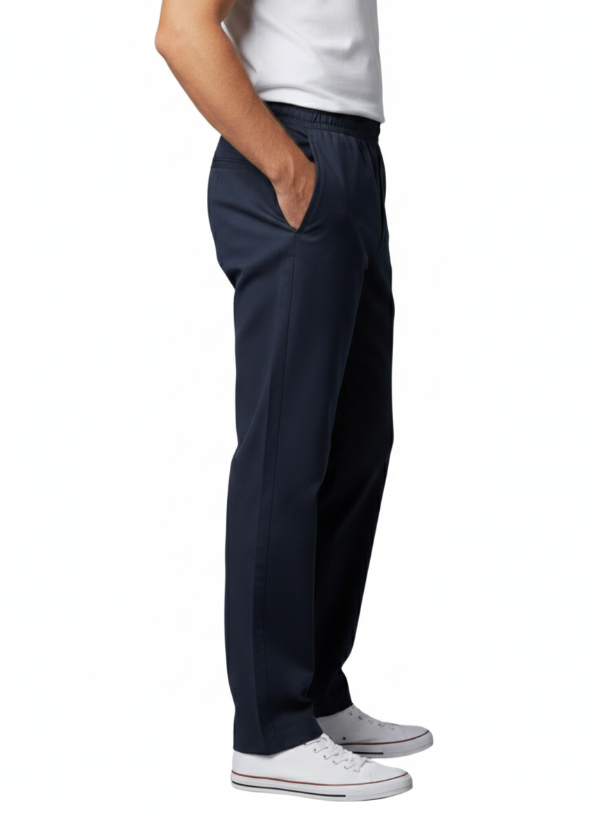 Calça Scrub Pijama Cirúrgico Masculino Azul Marinho