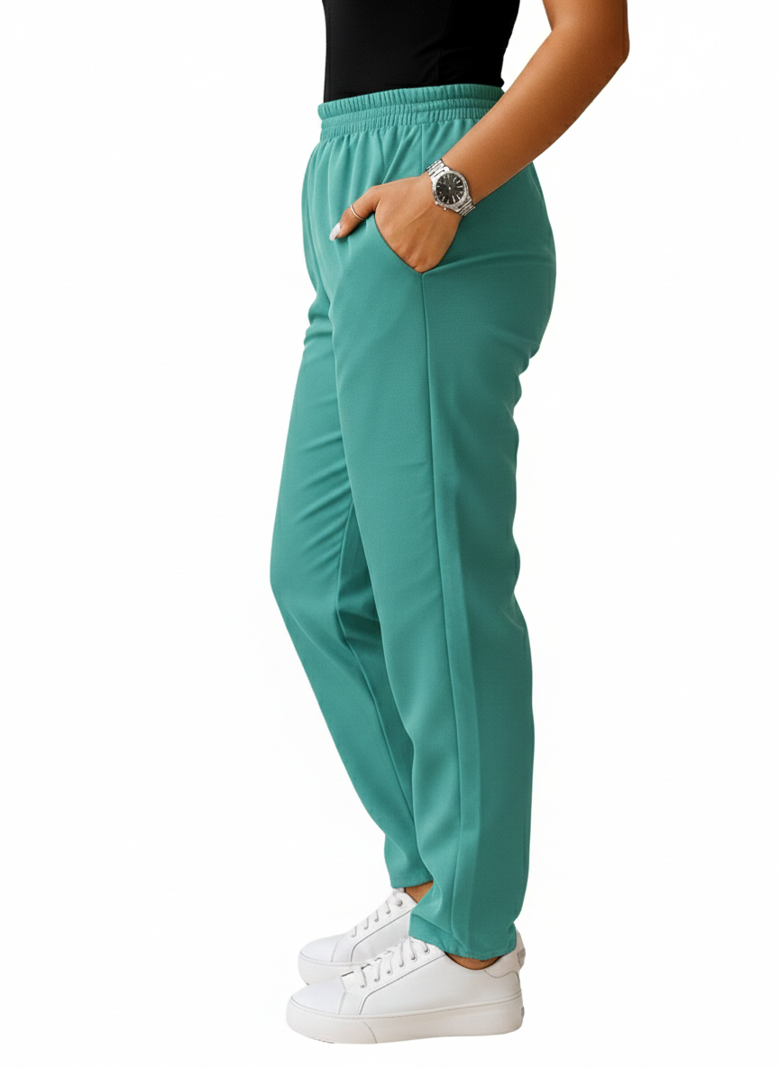 Calça Scrub Pijama Cirúrgico Feminino Verde Água