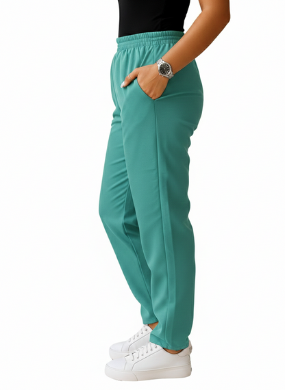 Calça Scrub Pijama Cirúrgico Feminino Verde Água