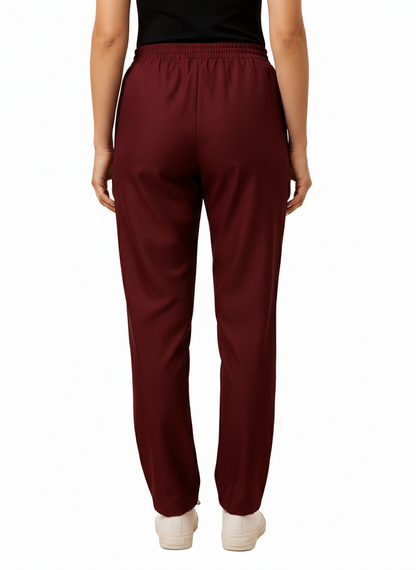 Calça Scrub Pijama Cirúrgico Feminino Vinho