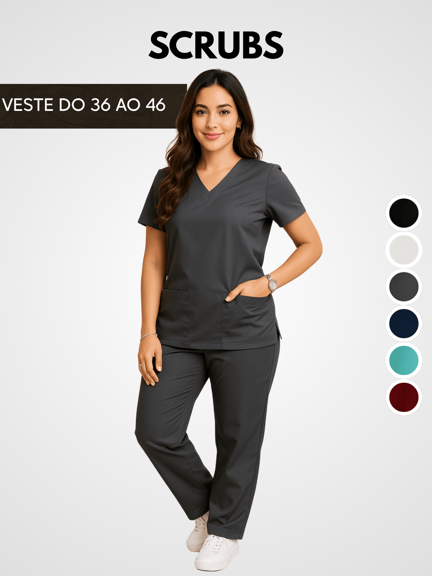 Scrub Feminino Conjunto Enfermeira