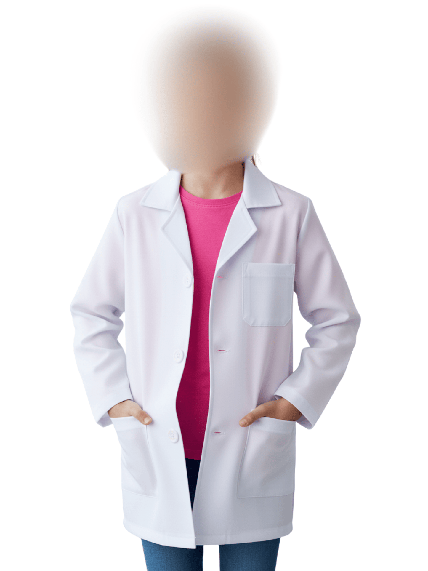 Jaleco Branco Infantil Unissex