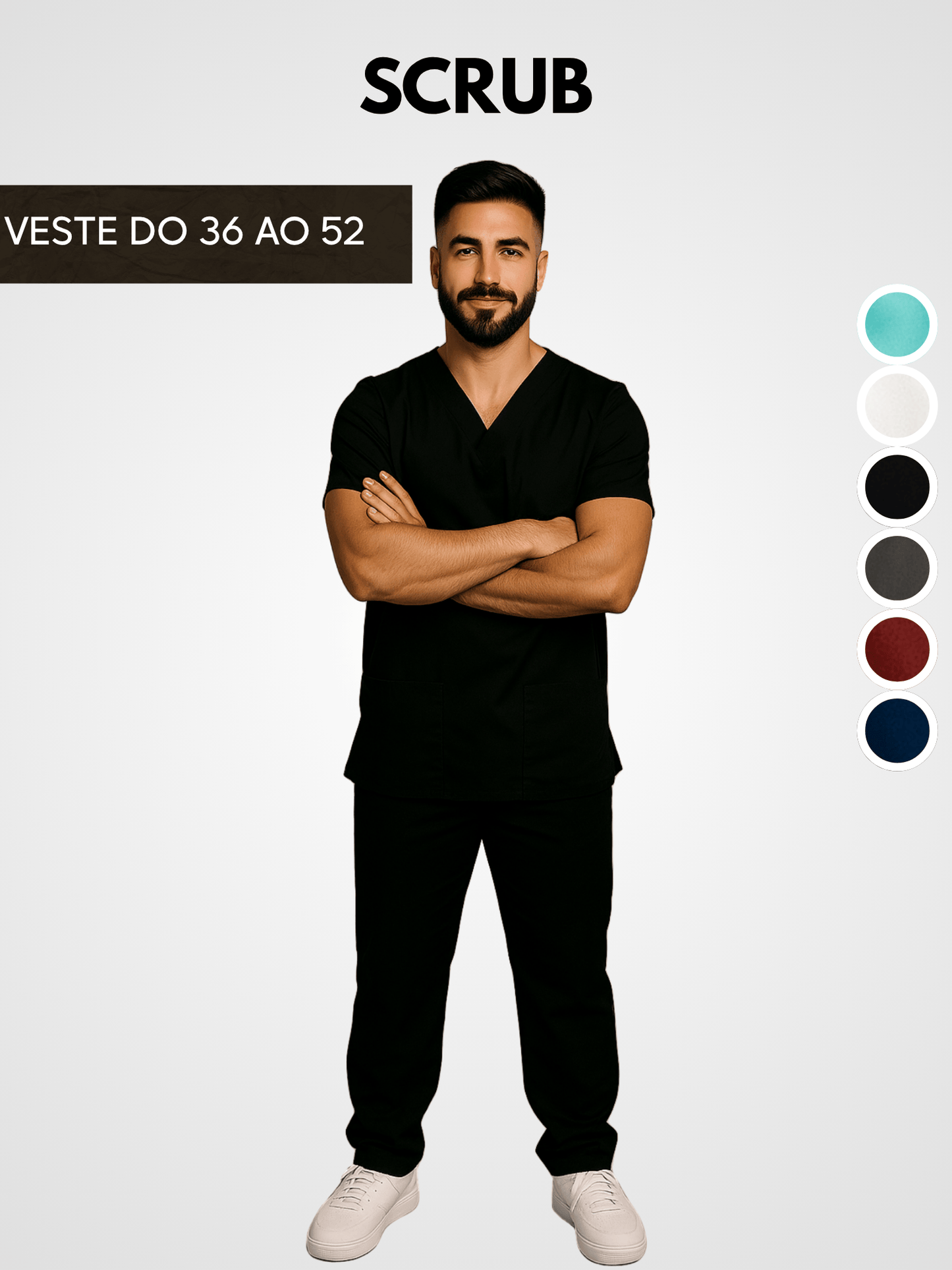 Scrub Unissex Conjunto Enfermagem