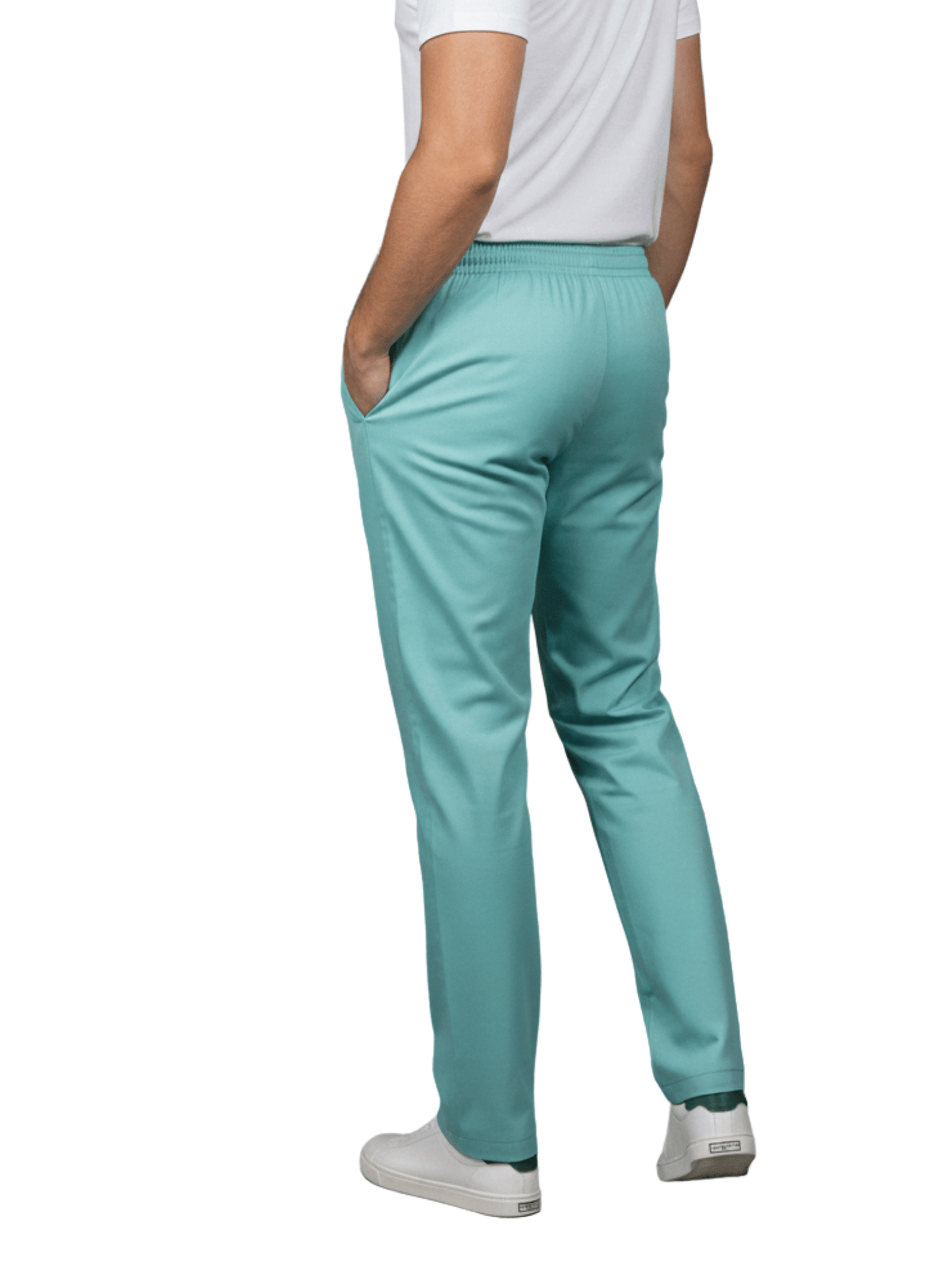 Calça Scrub Pijama Cirúrgico Masculino Verde Água