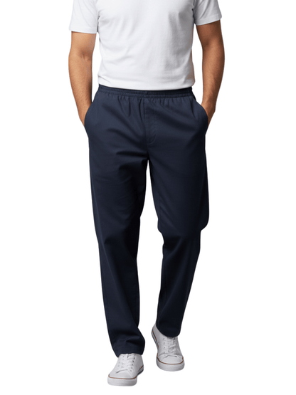 Calça Scrub Pijama Cirúrgico Masculino Azul Marinho