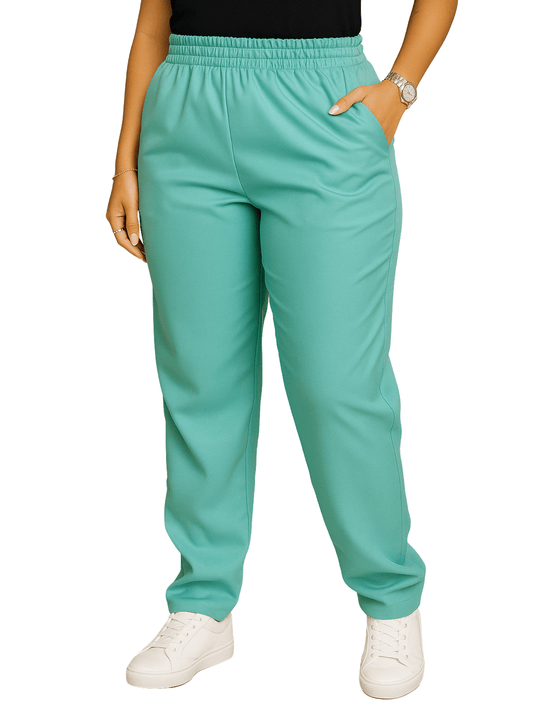 Calça Scrub Pijama Cirúrgico Feminino Verde Água