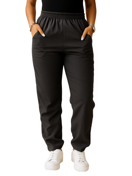 Calça Scrub Pijama Cirúrgico Feminino Cinza