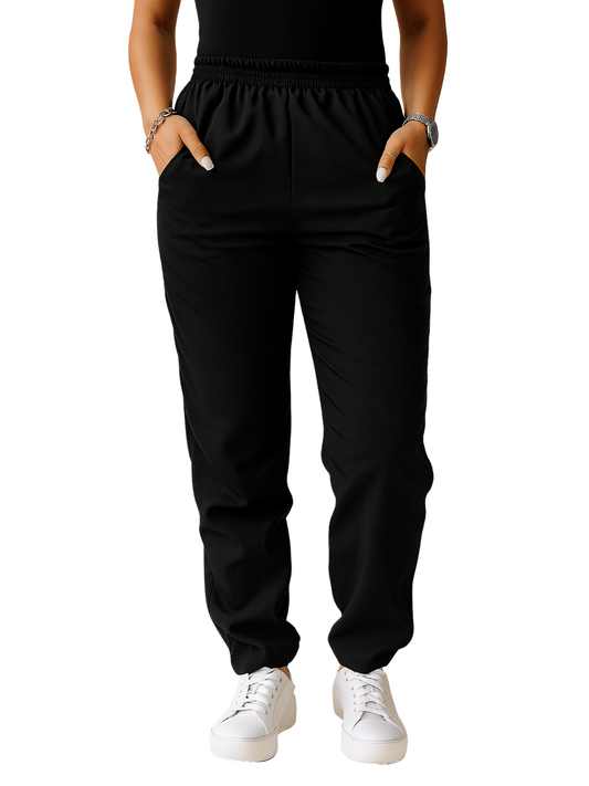 Calça Scrub Pijama Cirúrgico Feminino Preto