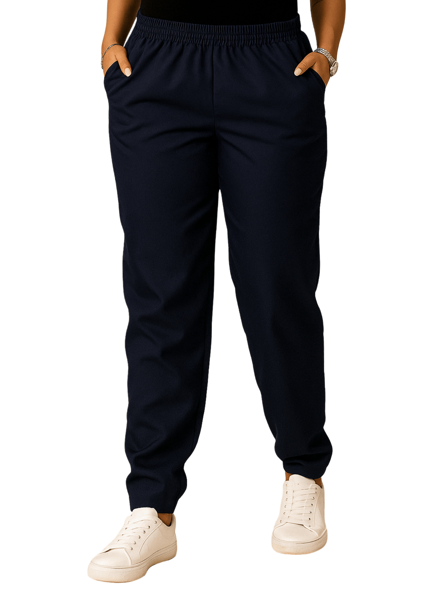 Calça Scrub Pijama Cirúrgico Feminino Azul Marinho